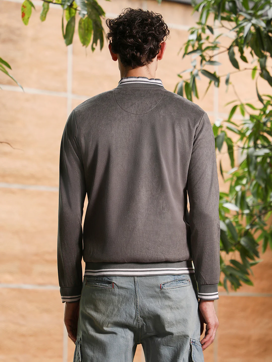 Zip-Front Baseball Jacket - Image 12