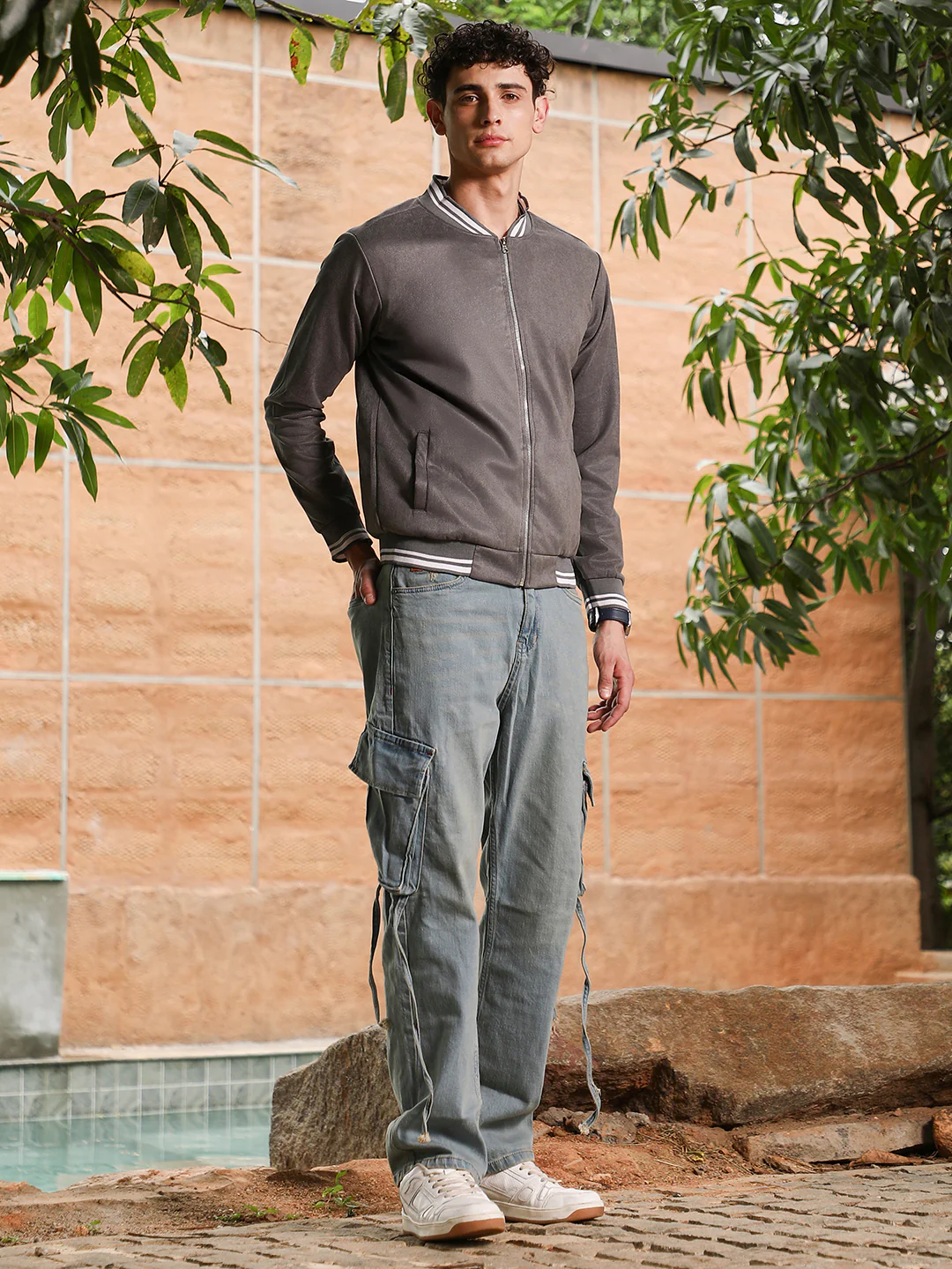 Zip-Front Baseball Jacket - Image 13