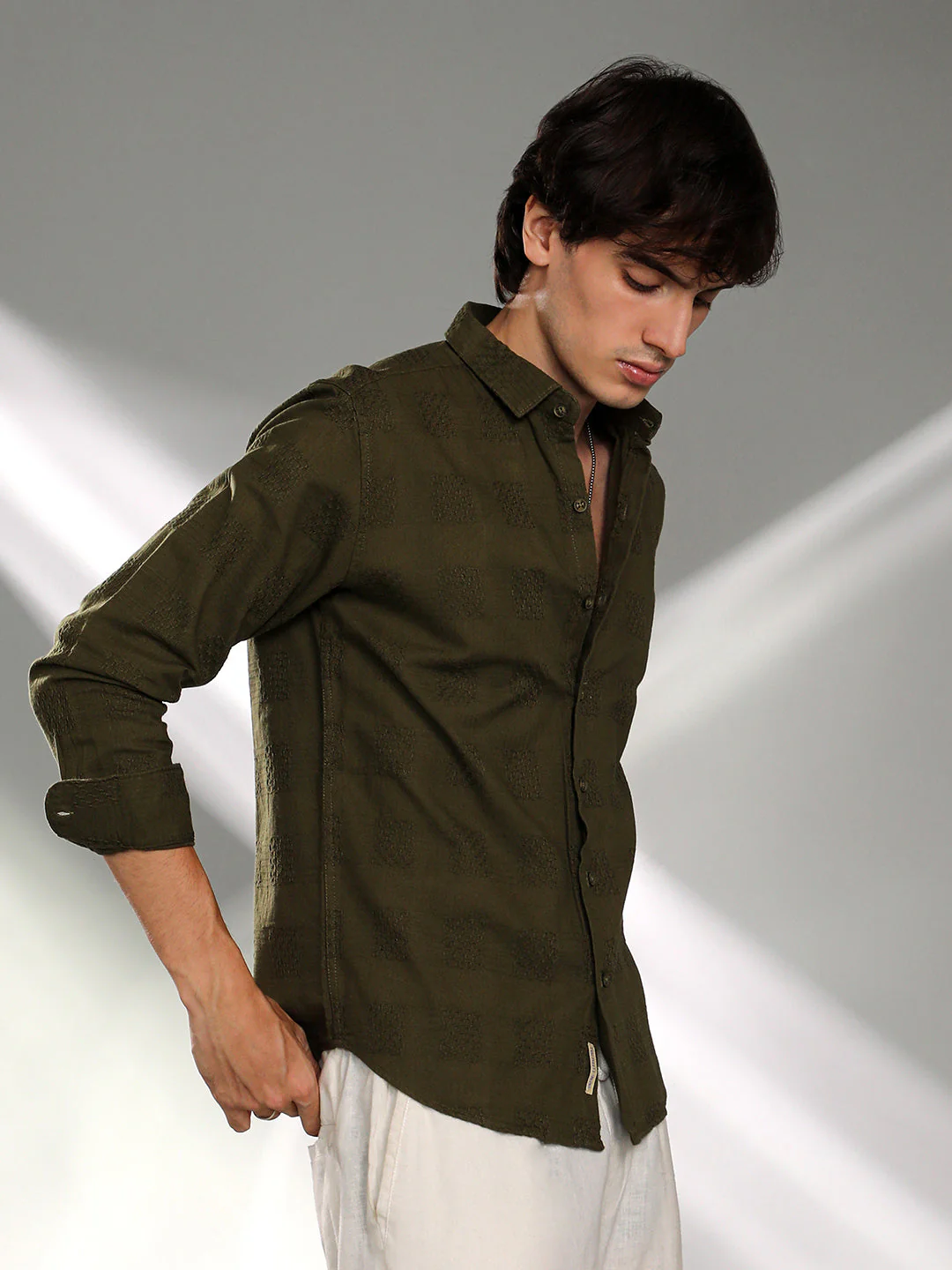 Hive-Checkered Shirt - Image 3