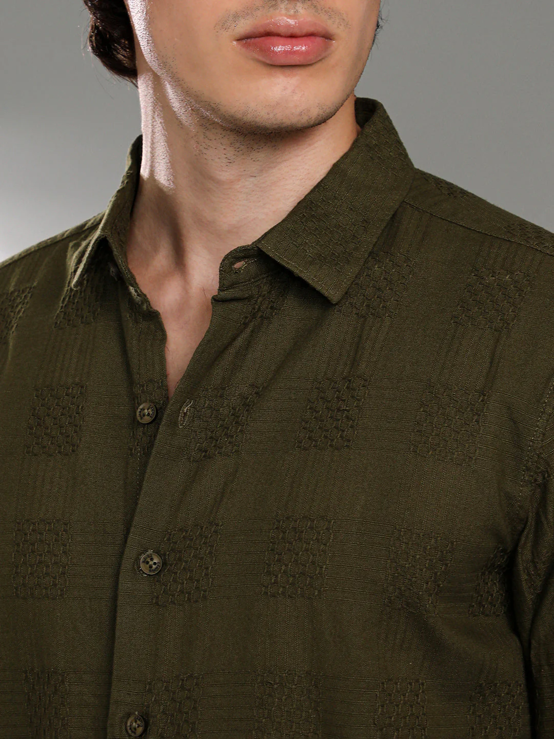 Hive-Checkered Shirt - Image 7