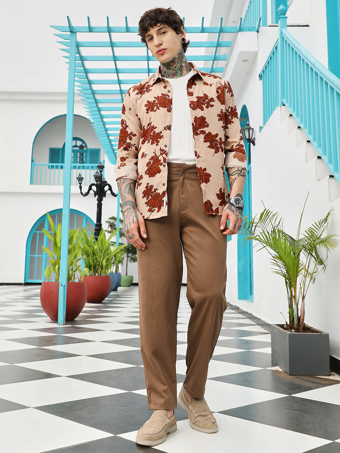 Lightweight - Double-Pleated Tailored Trousers - Image 5