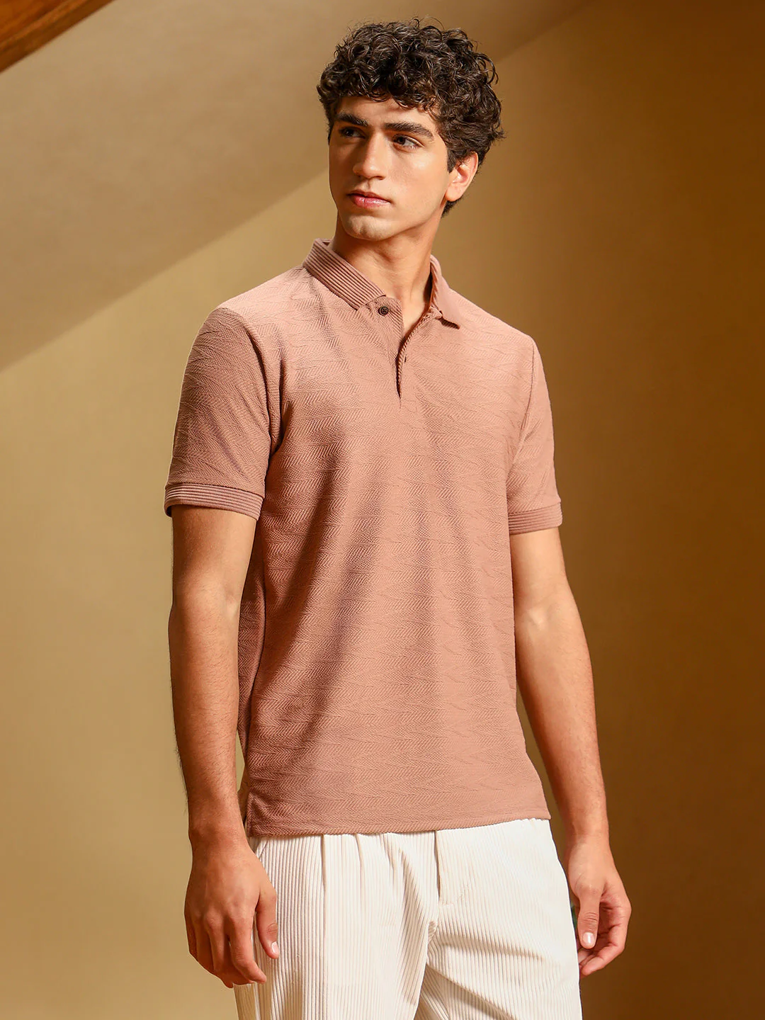 Spirit Weave Polo T-Shirt - Image 2