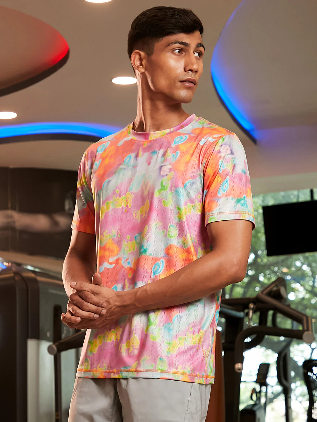 Abstract Activewear T-Shirt - Image 3