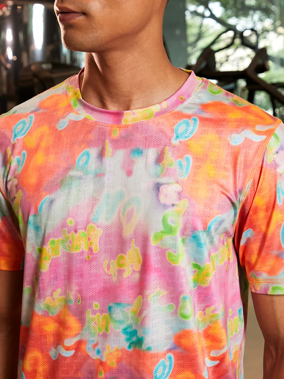 Abstract Activewear T-Shirt - Image 8