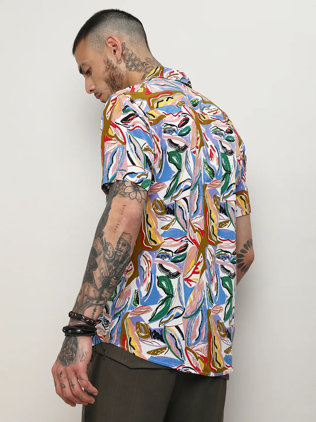 Abstract Foilage Shirt - Image 4