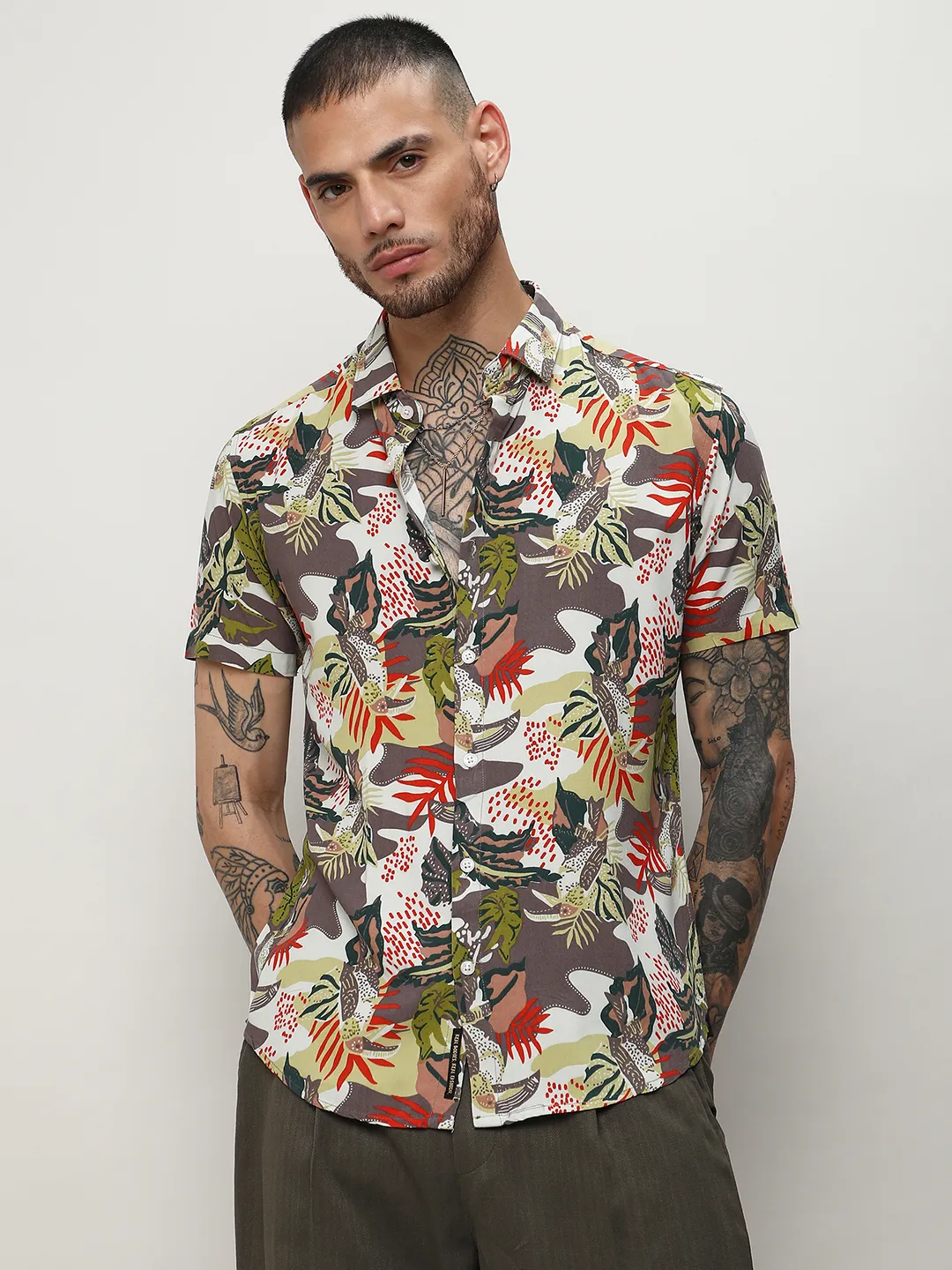 Artistic Jungle Shirt - Image 2
