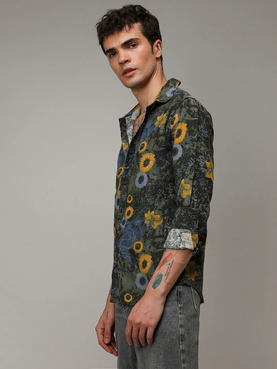 Botanical Abstract Shirt - Image 3