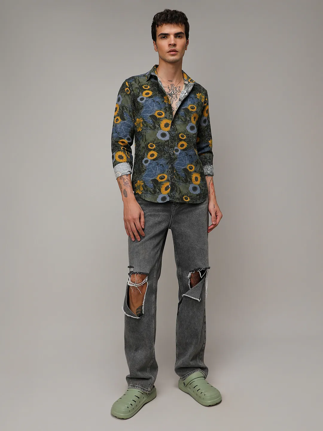 Botanical Abstract Shirt - Image 5