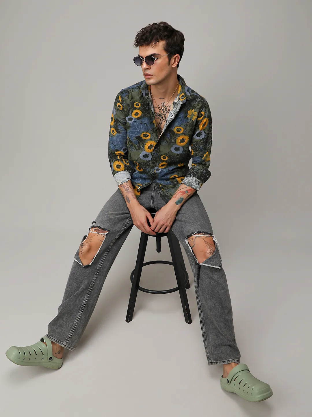 Botanical Abstract Shirt - Image 6