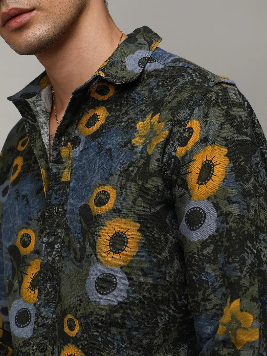 Botanical Abstract Shirt - Image 7
