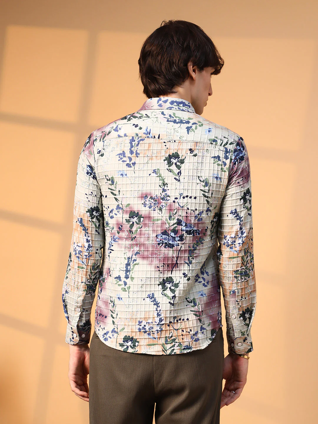 Floral-Waffle Shirt - Image 4