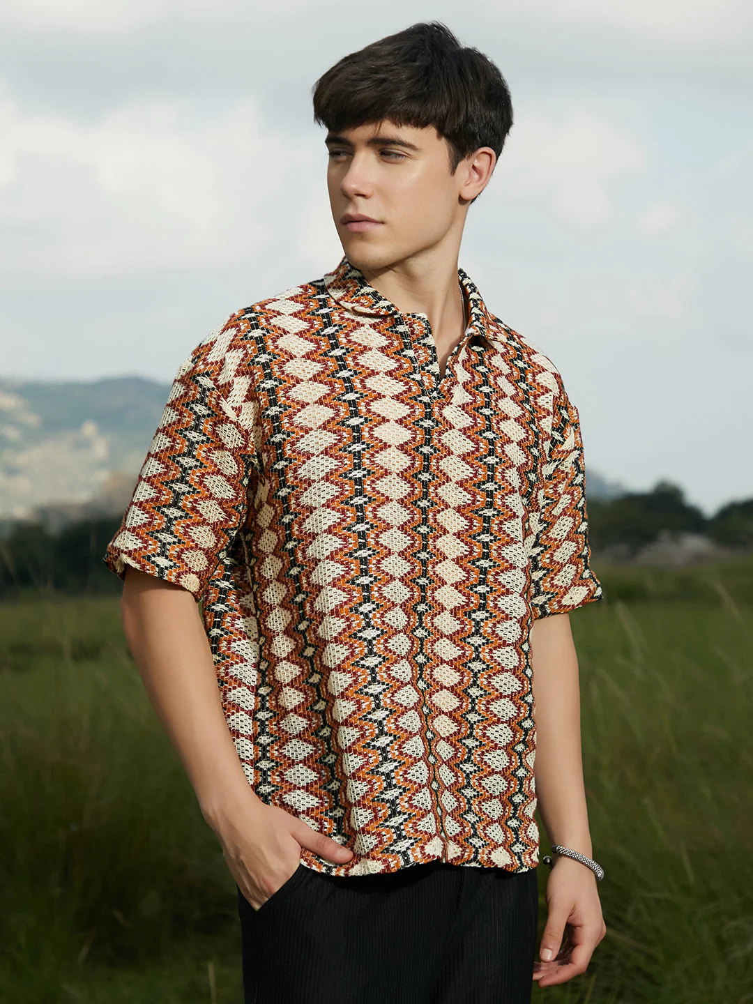 Nomadic Knit Oversized Shirt - Image 3