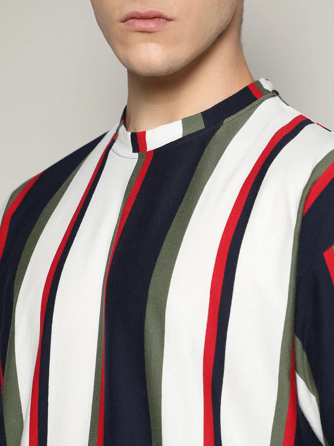 Oversized Unbalanced Striped Co-Ord Set - Image 7
