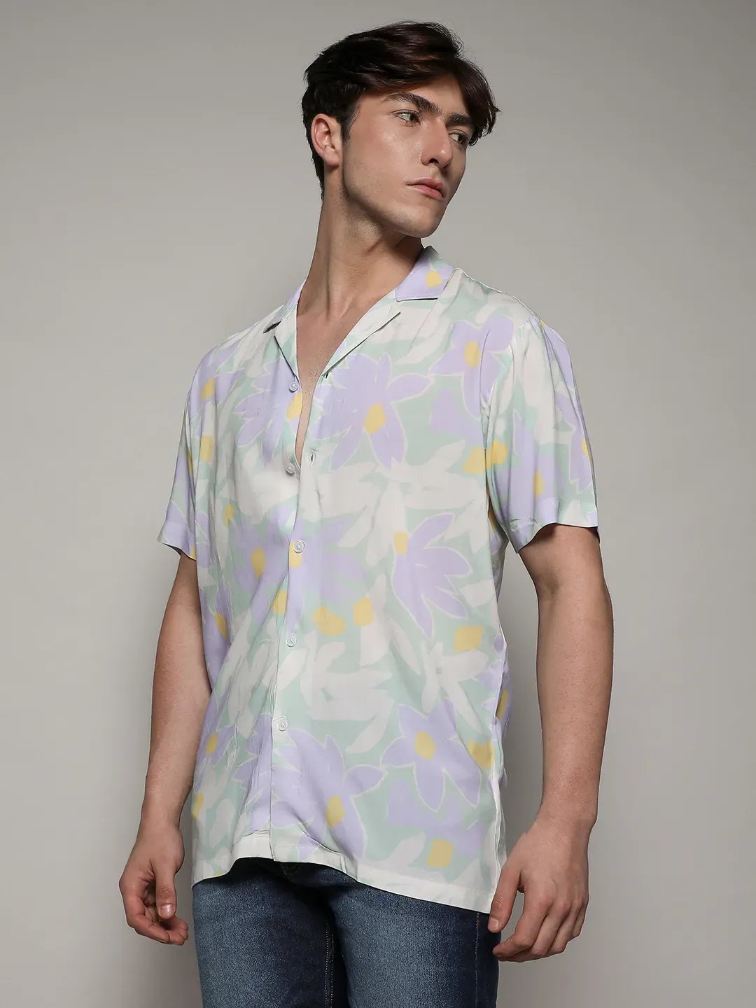 Pastel Flora Shirt - Image 3