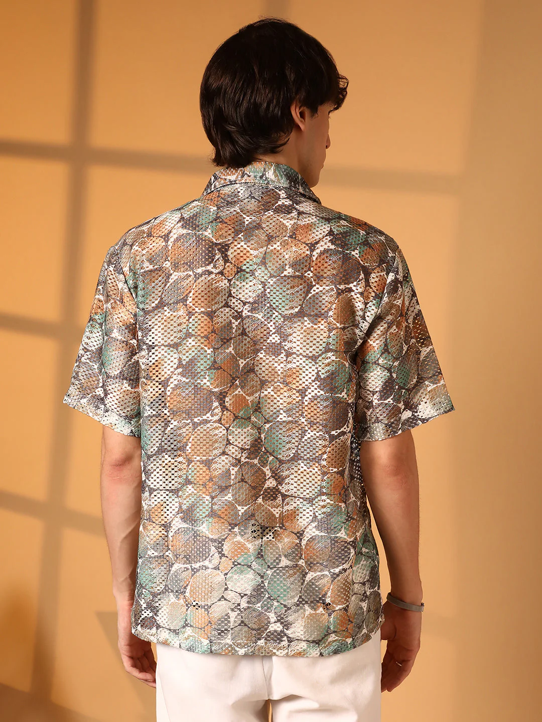 Pebble Knit Oversized Shirt - Image 4