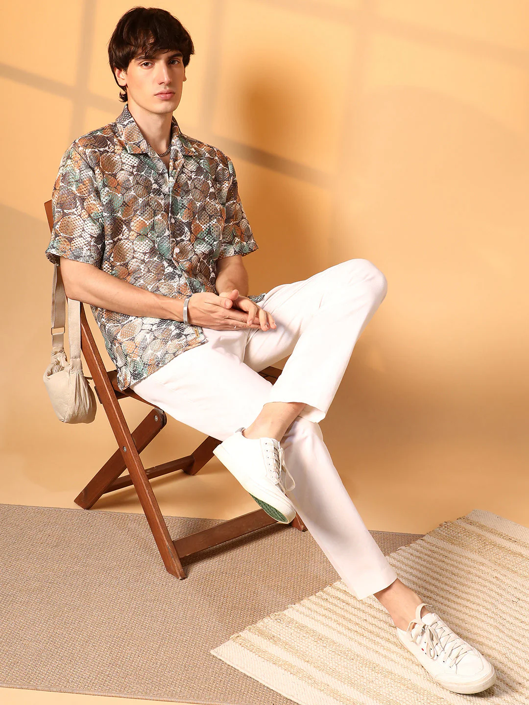 Pebble Knit Oversized Shirt - Image 6