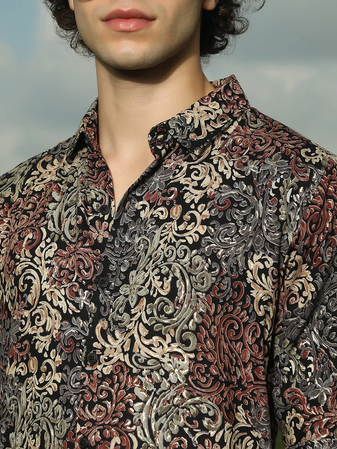 Regal Foliage Shirt - Image 7