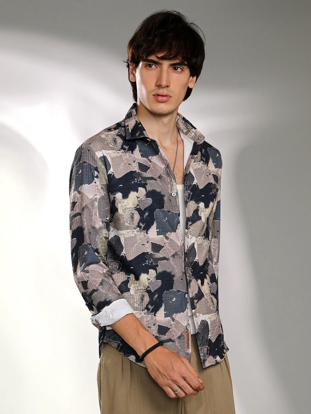 Splotch-Textured Shirt - Image 3