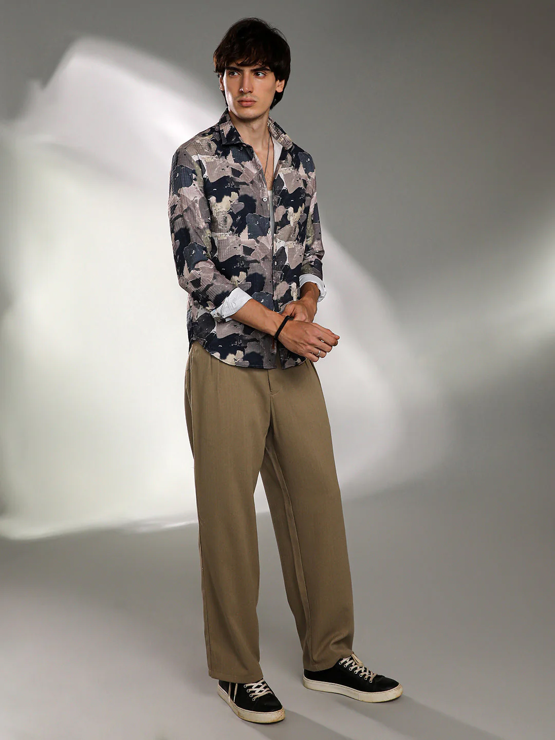 Splotch-Textured Shirt - Image 5