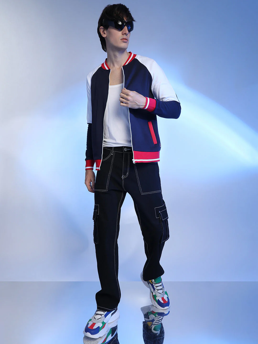 Zip-Front Jacket With Raglan Sleeve - Image 6
