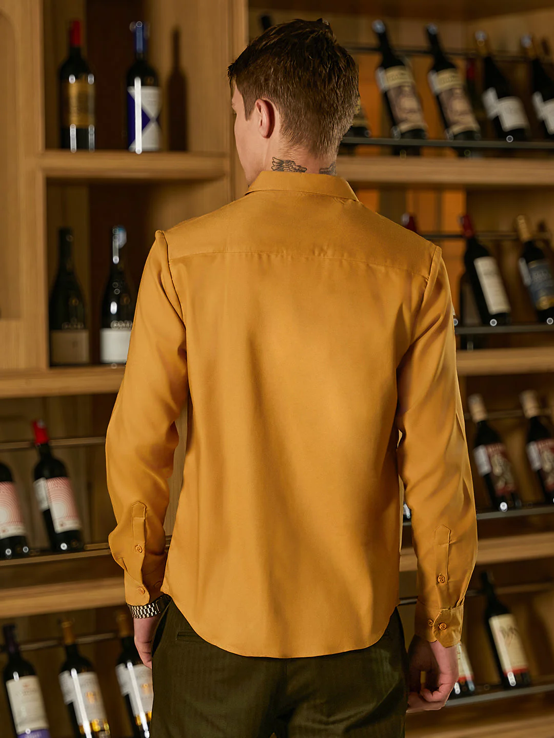 Solid Lustre Shirt - Image 4