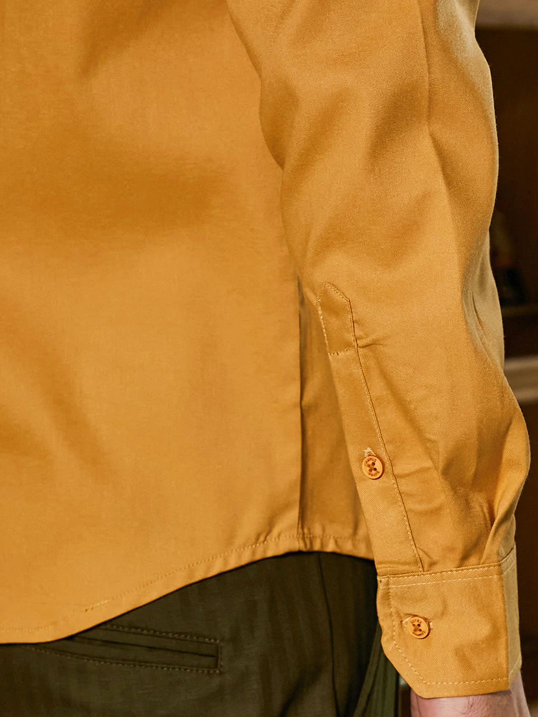 Solid Lustre Shirt - Image 8