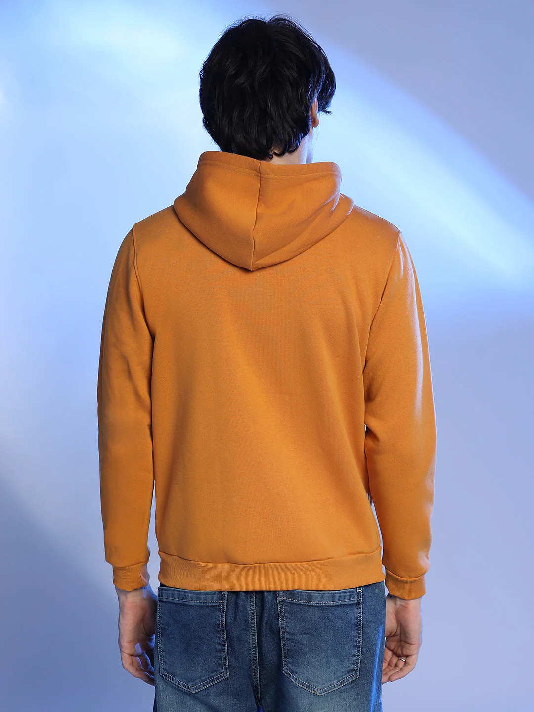 Zip-Front Hoodie With Contrast Drawstring - Image 4