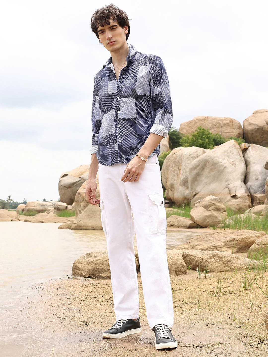 Abstract Block Shirt - Image 5