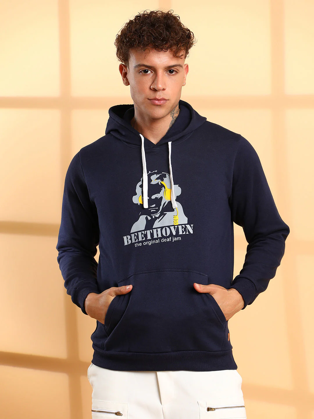 Beethovan Hoodie With Kangaroo Pocket - Image 2