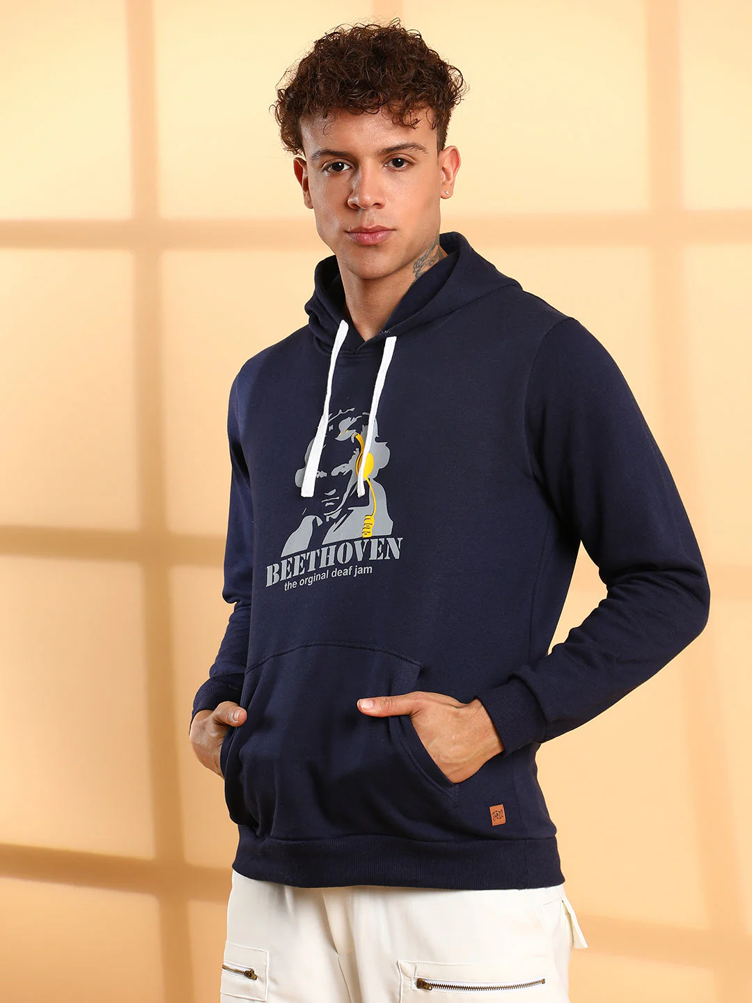 Beethovan Hoodie With Kangaroo Pocket - Image 3