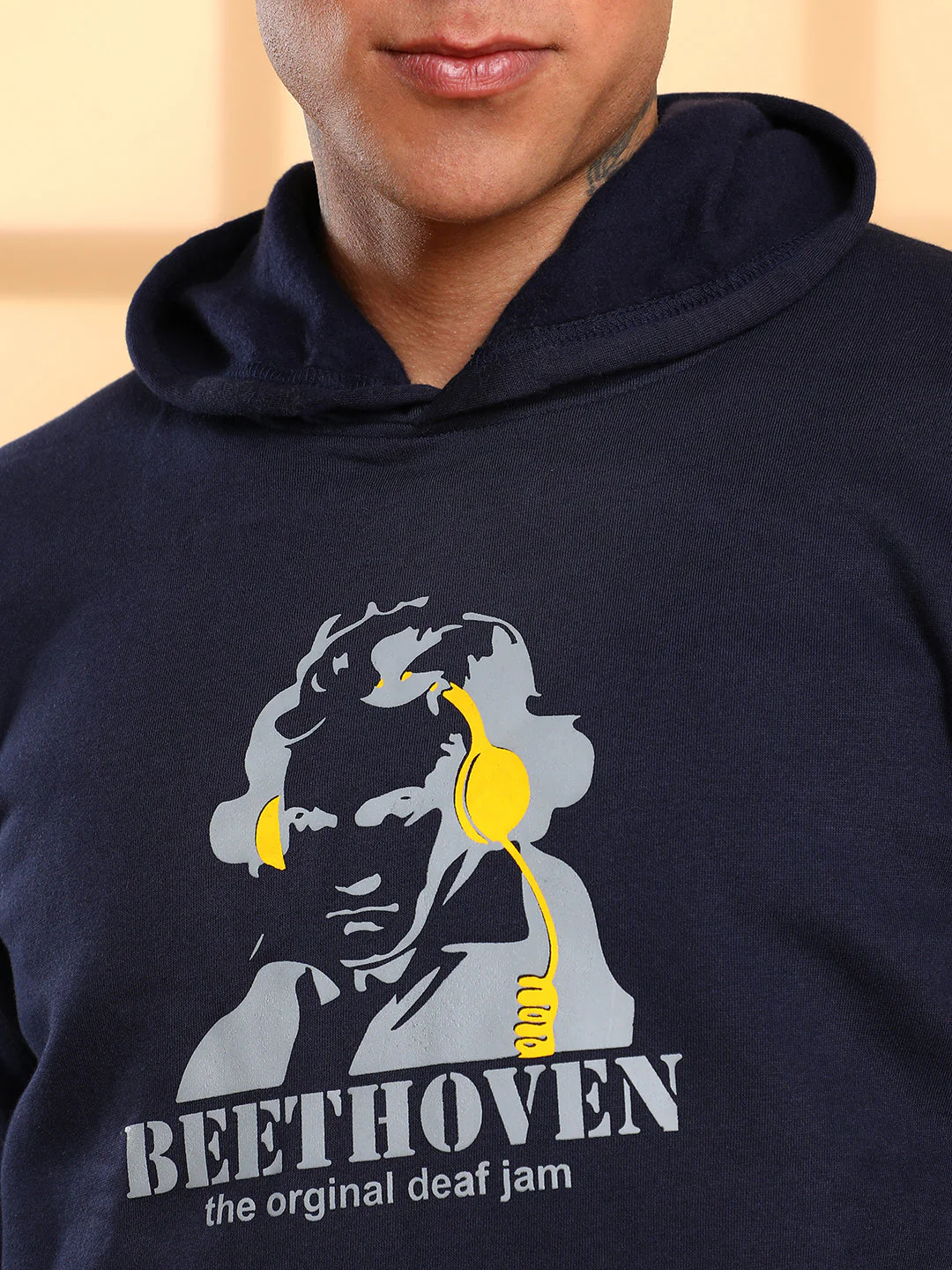 Beethovan Hoodie With Kangaroo Pocket - Image 7