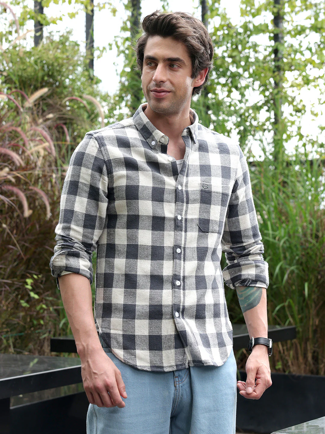 Button-Down Buffalo Shirt - Image 3
