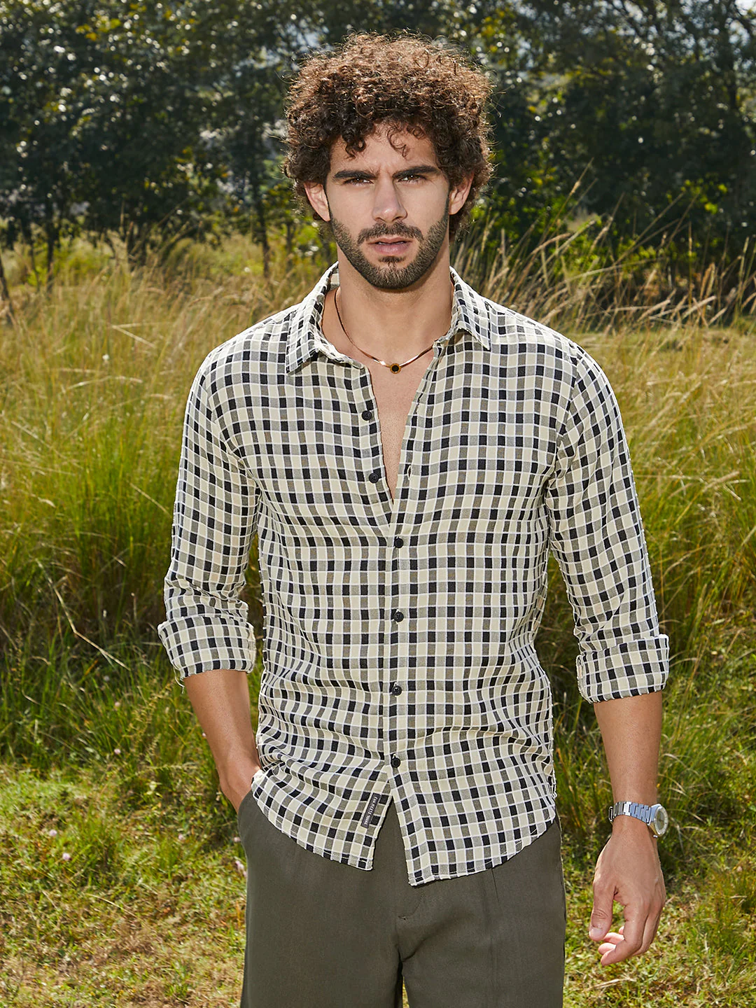 Glen Check Shirt - Image 2