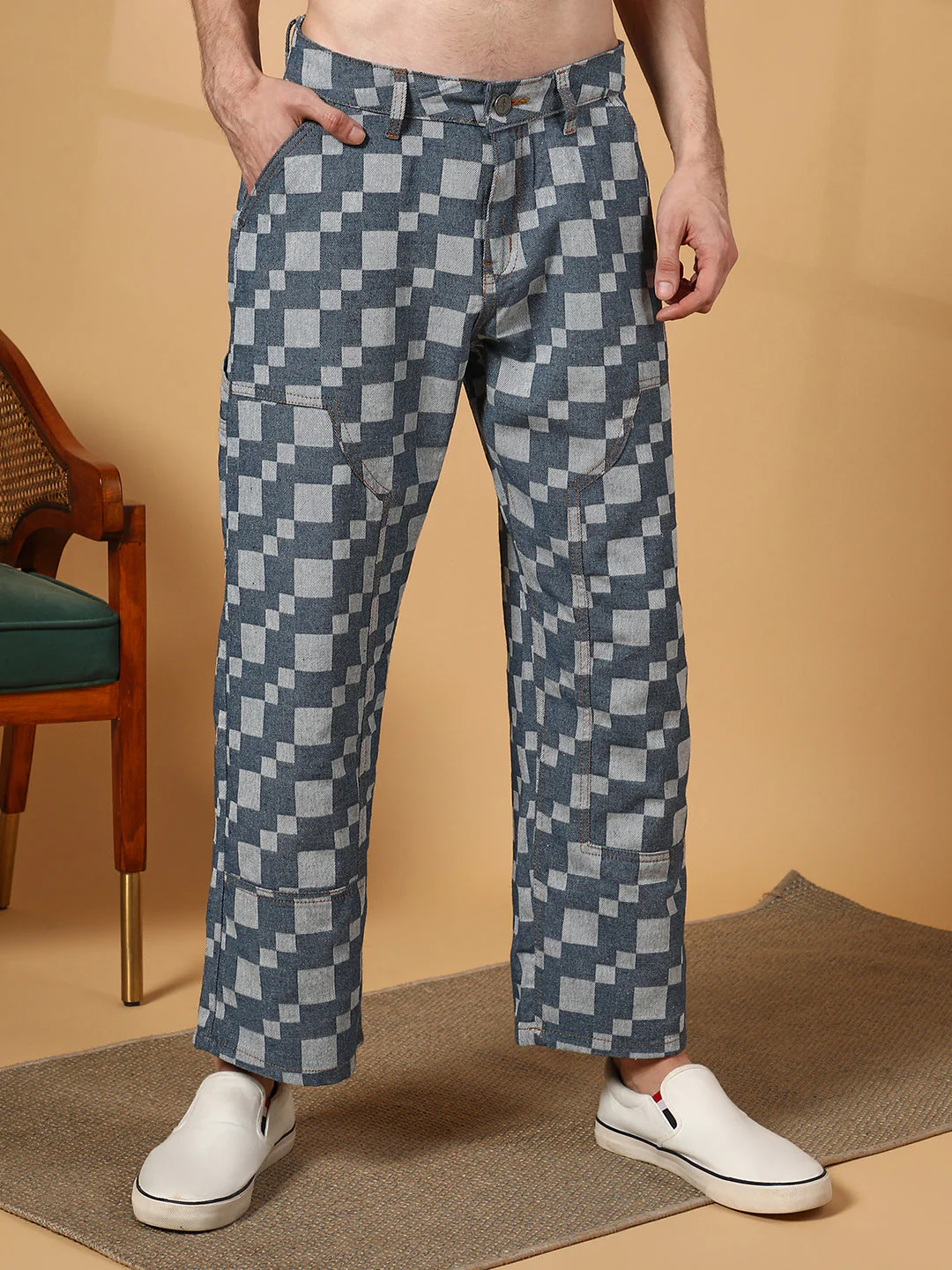 Cubic Straight-Fit Denim Jeans - Image 2