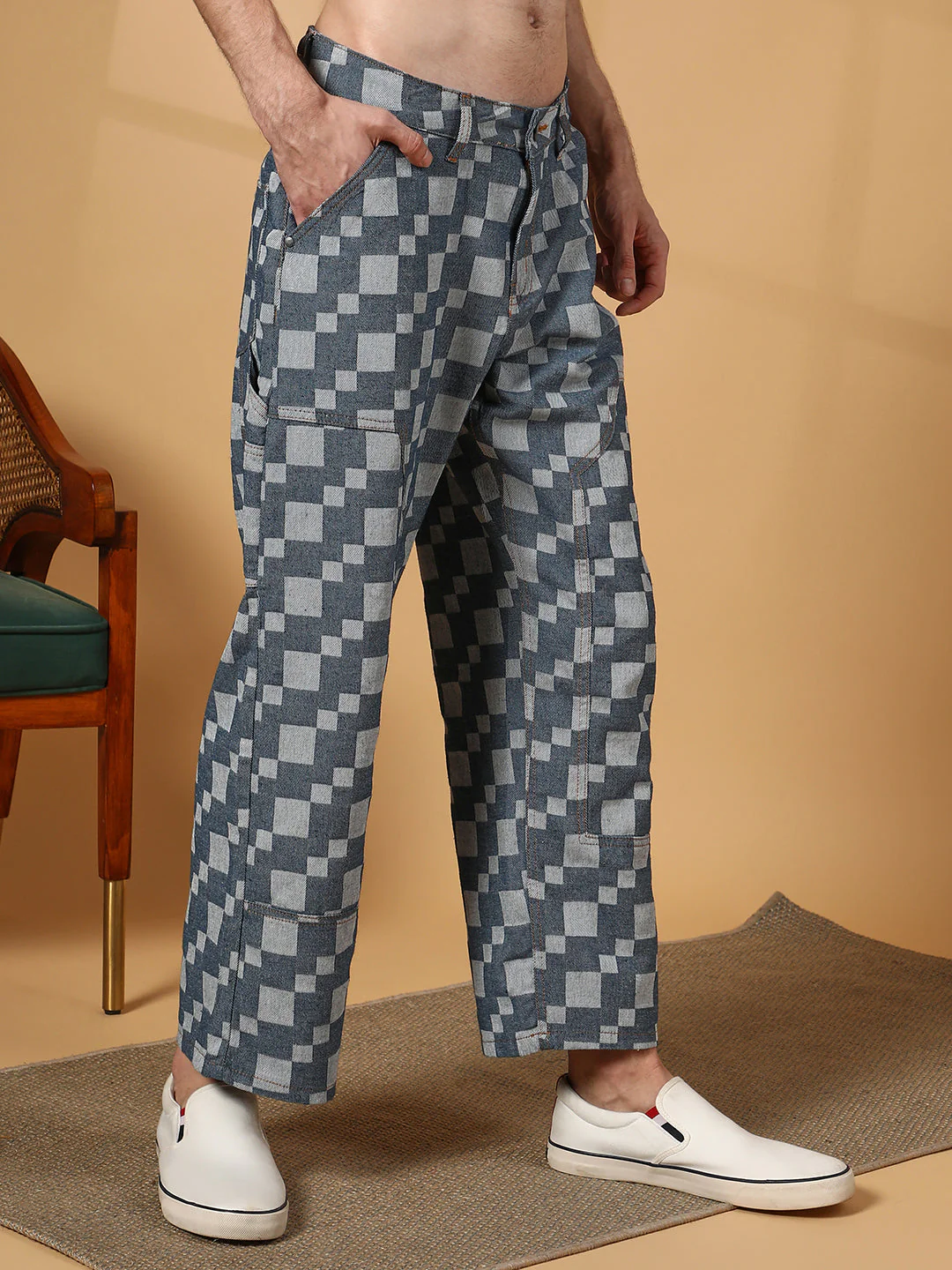 Cubic Straight-Fit Denim Jeans - Image 3