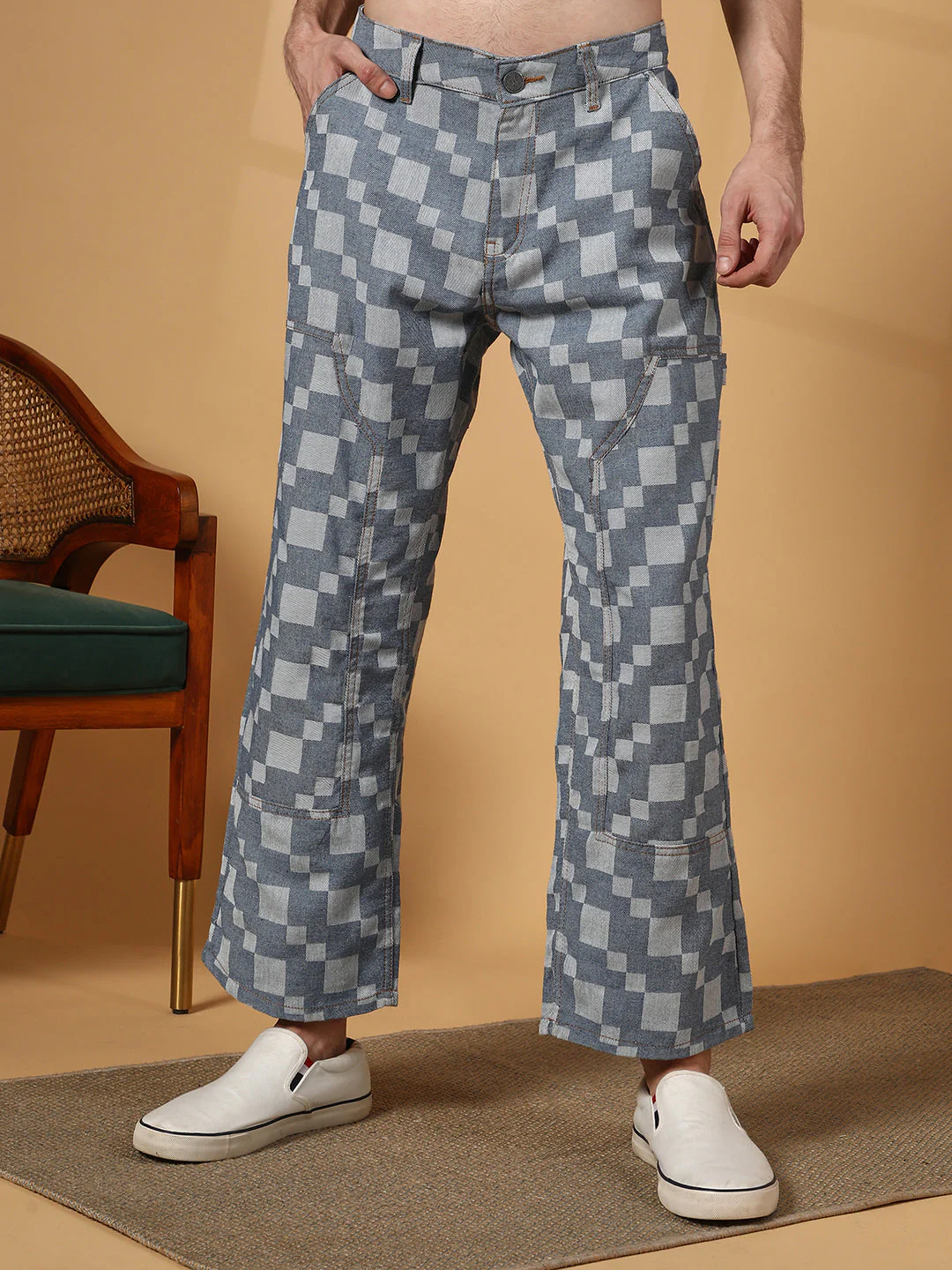 Cubic Straight-Fit Denim Jeans - Image 2
