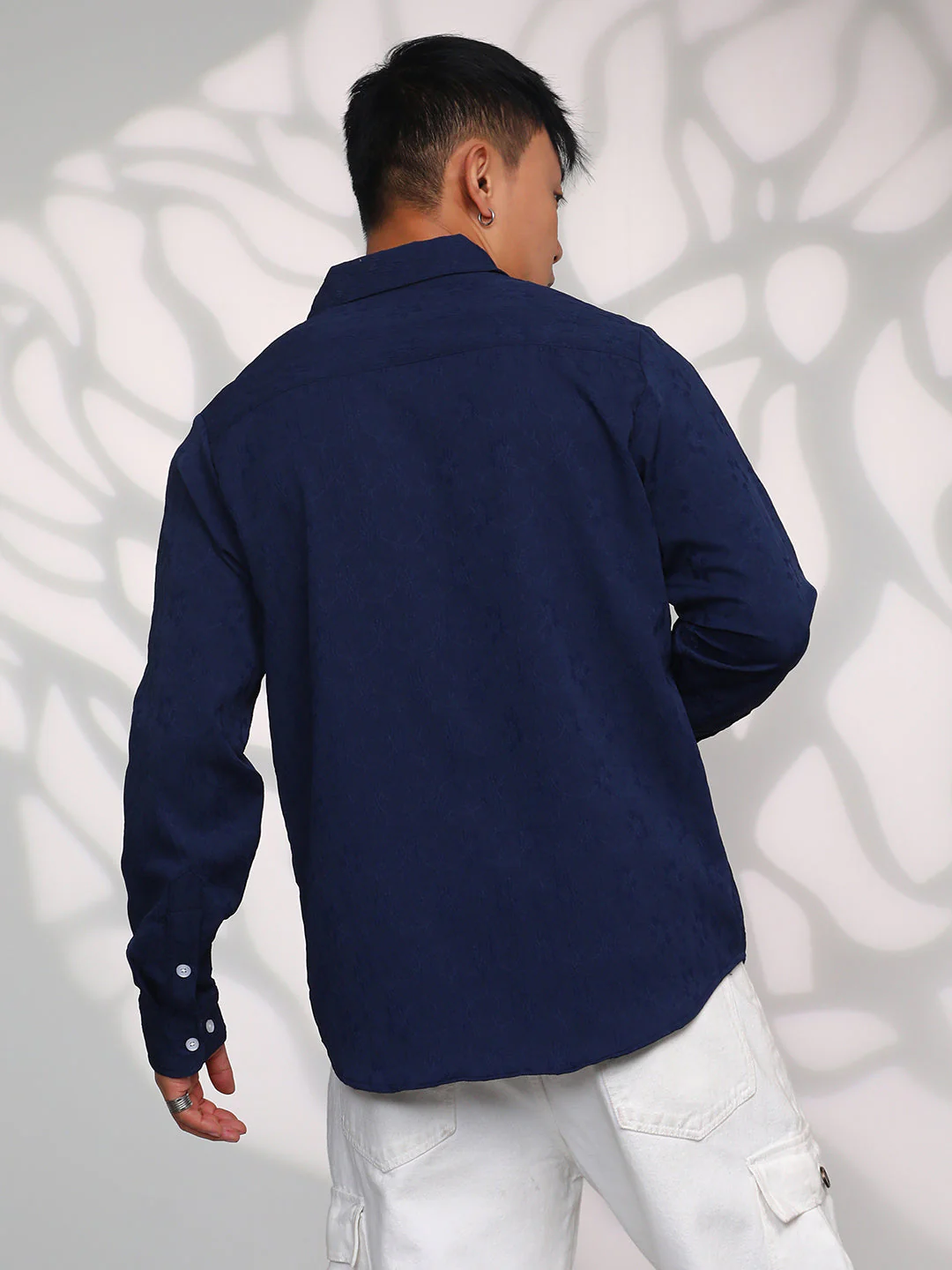 Floral-Textured Shirt - Image 4