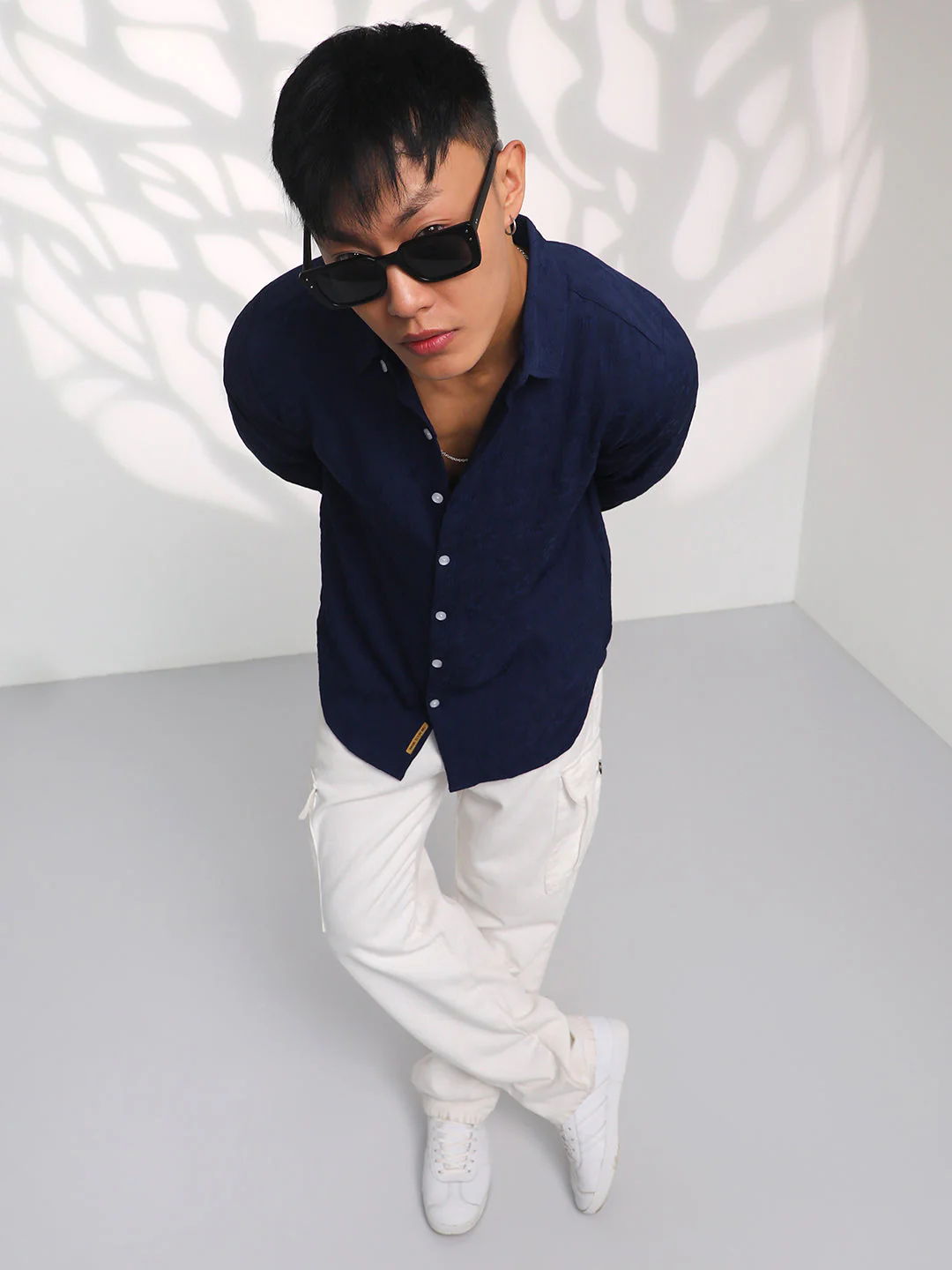 Floral-Textured Shirt - Image 6