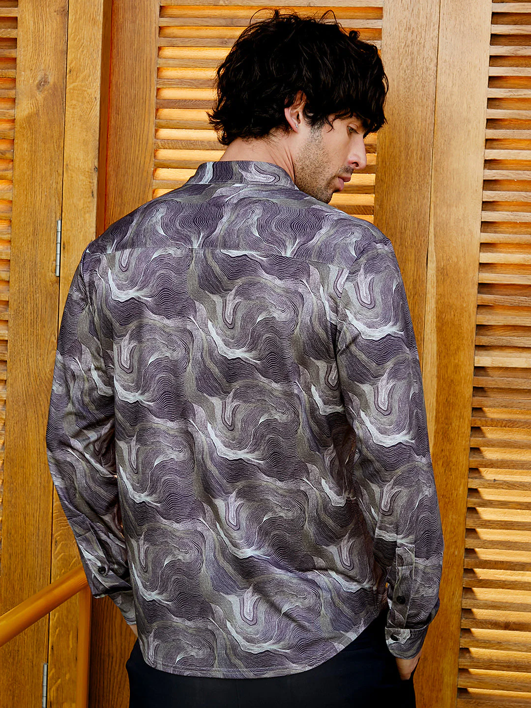 Flow-Lined Imprint Shirt - Image 4