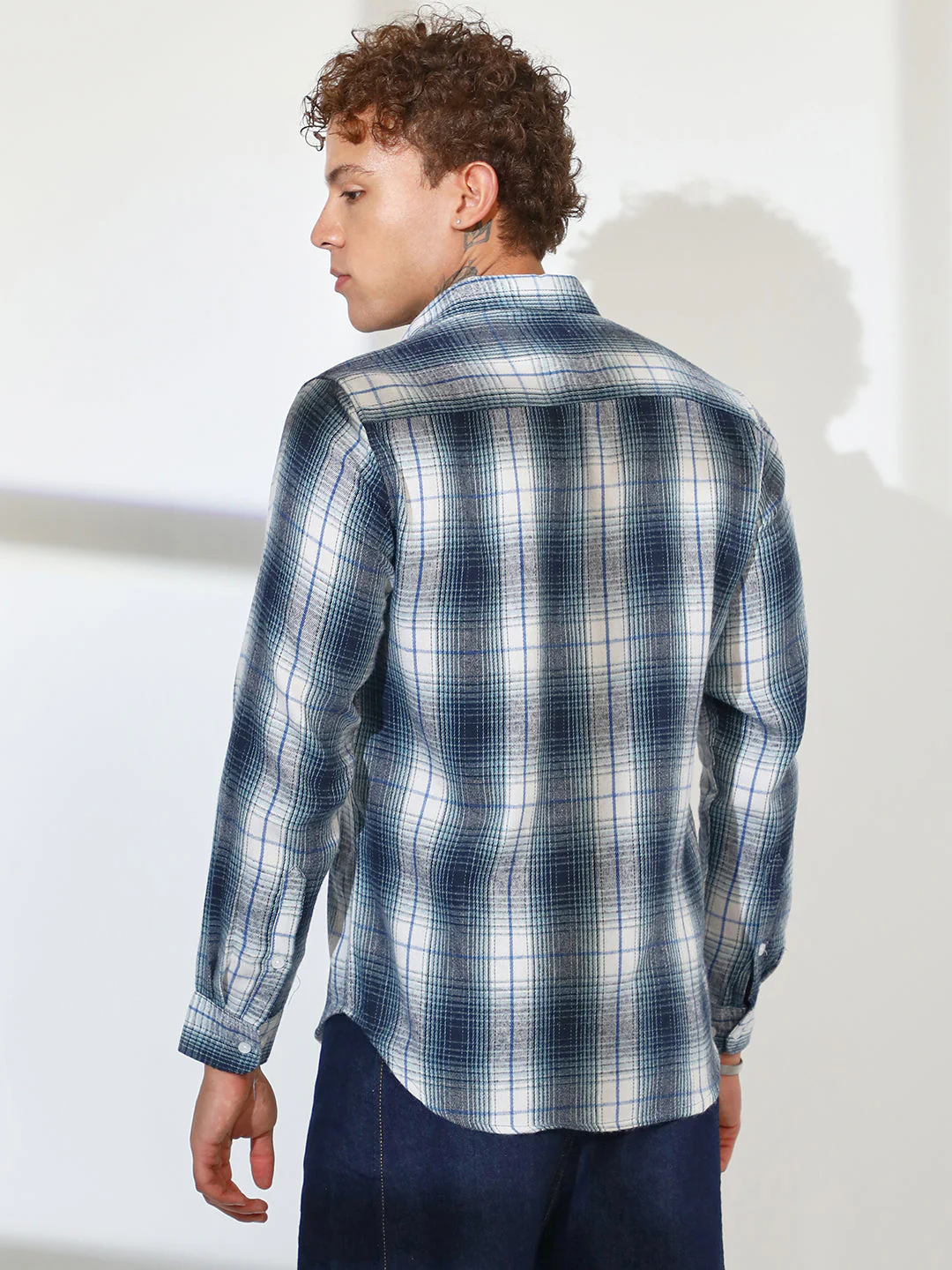 Ombre Buffalo Check Shirt - Image 4