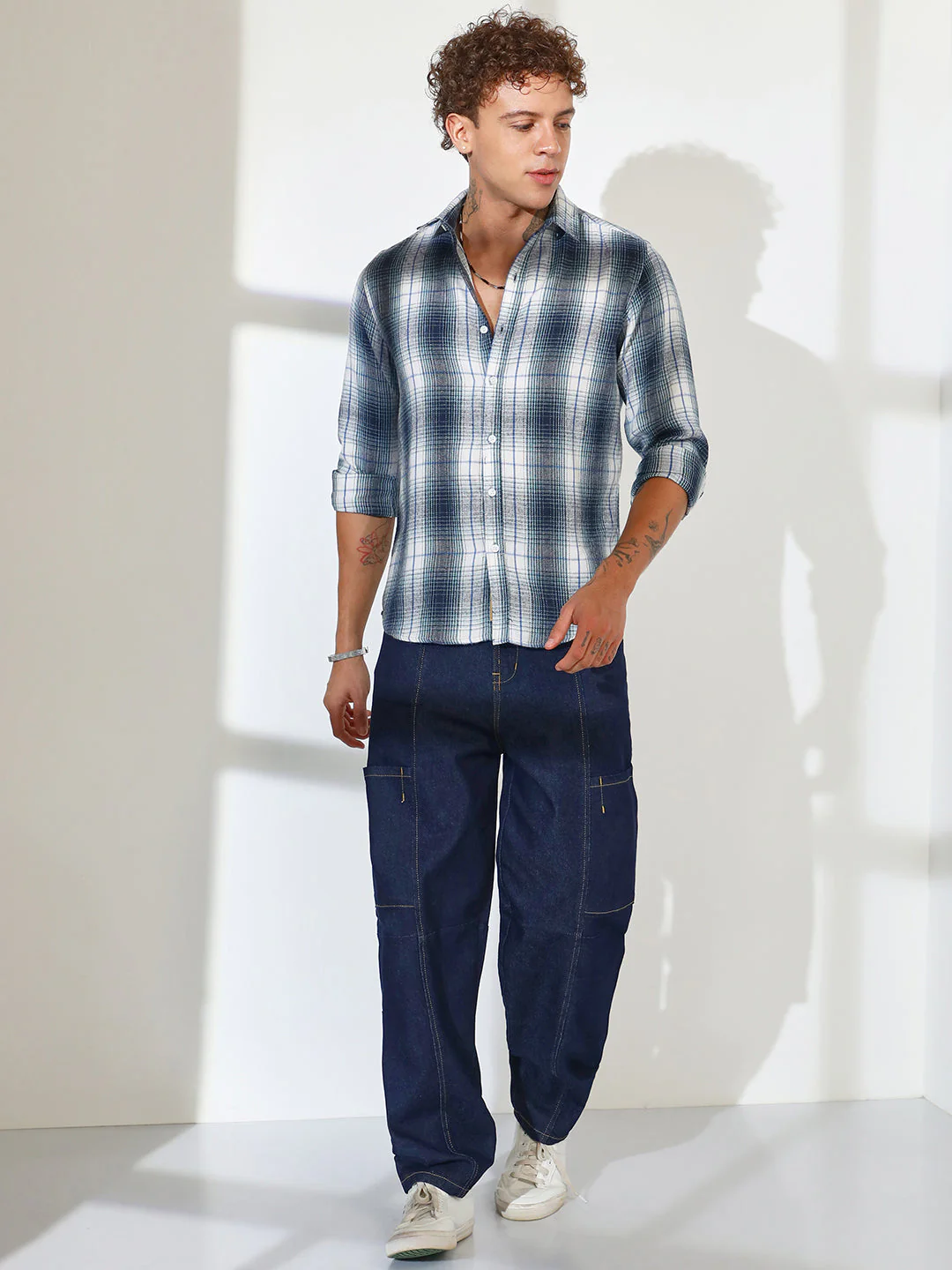 Ombre Buffalo Check Shirt - Image 5