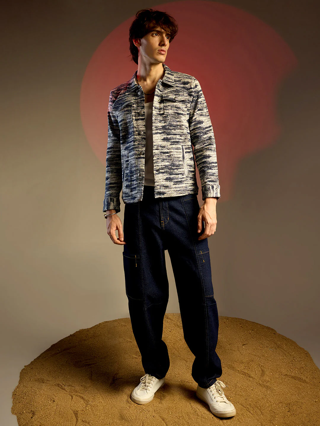 Textured Utility Jacket - Image 12