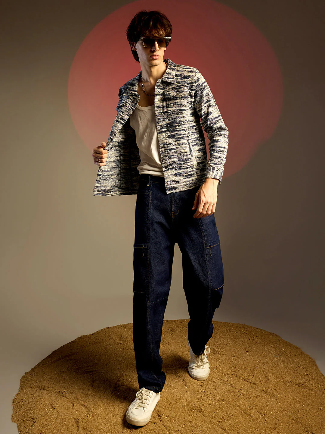 Textured Utility Jacket - Image 13