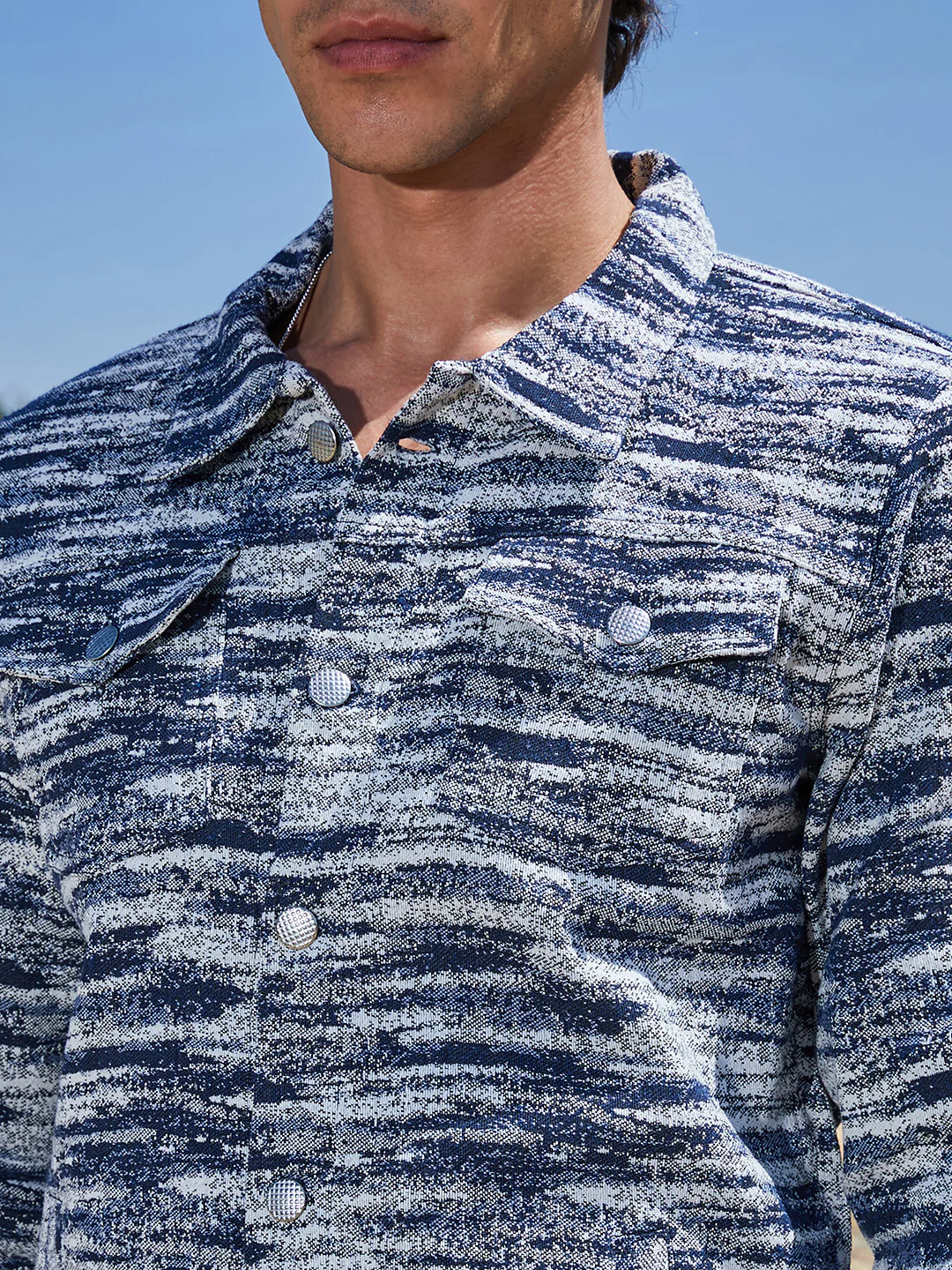Textured Utility Jacket - Image 7