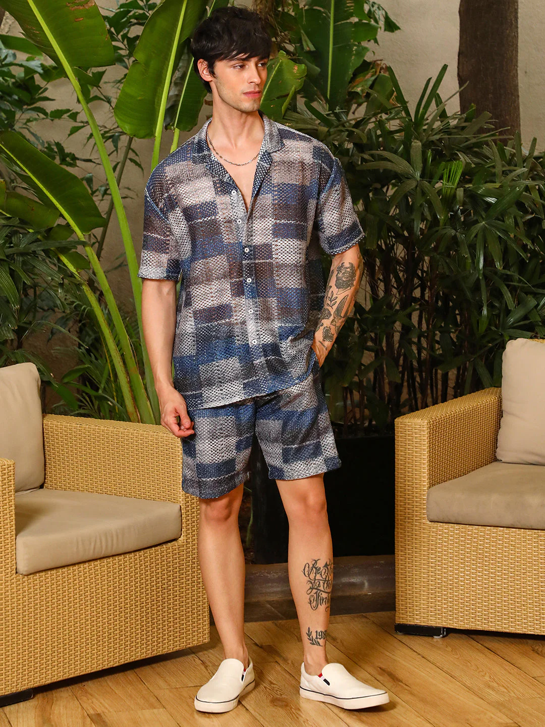 Block Knitted Co-Ord Set - Image 2