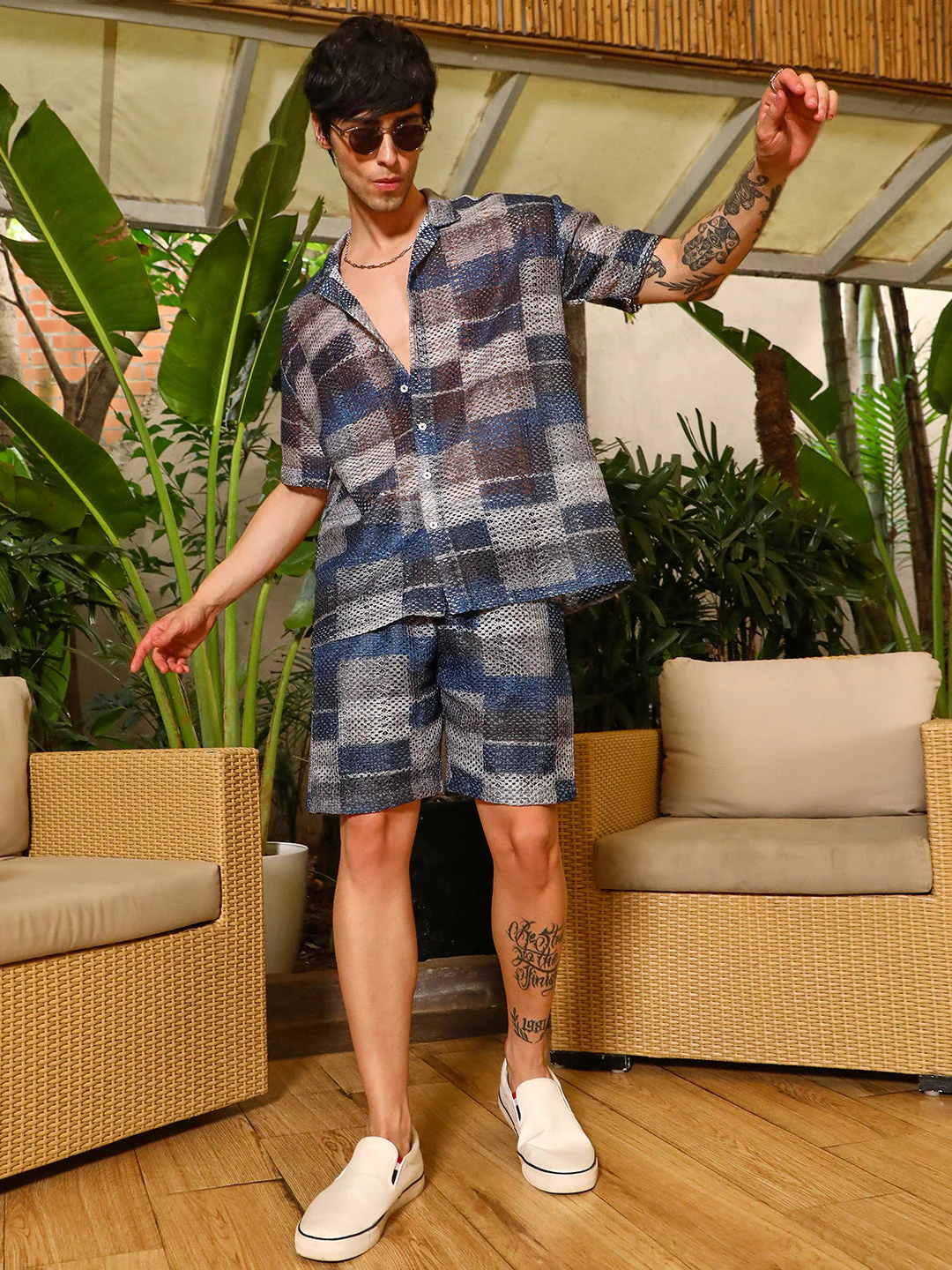 Block Knitted Co-Ord Set - Image 5