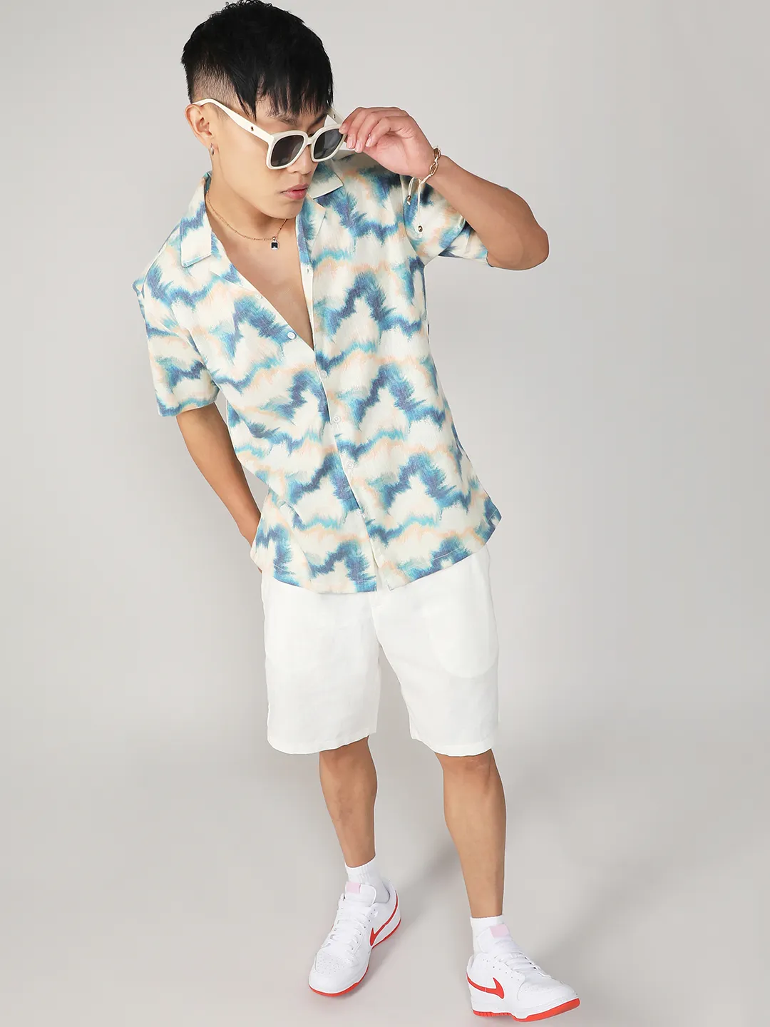 Ombre Lined Shirt - Image 6
