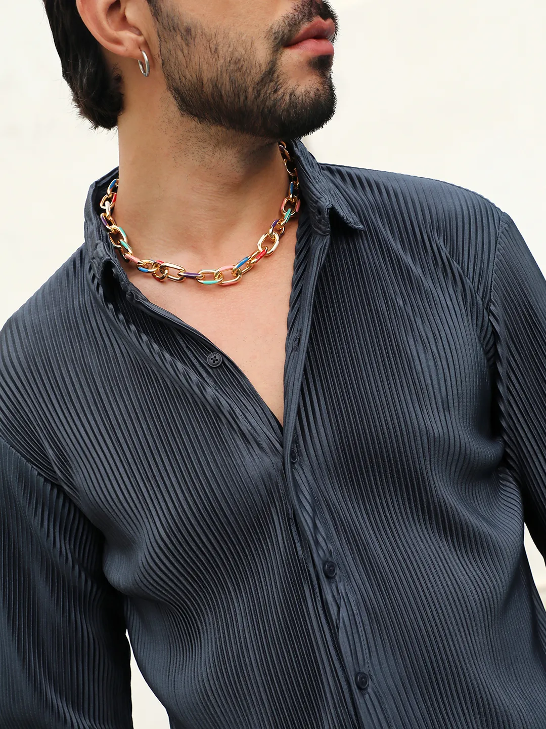 Pleat-Creased Shirt - Image 3