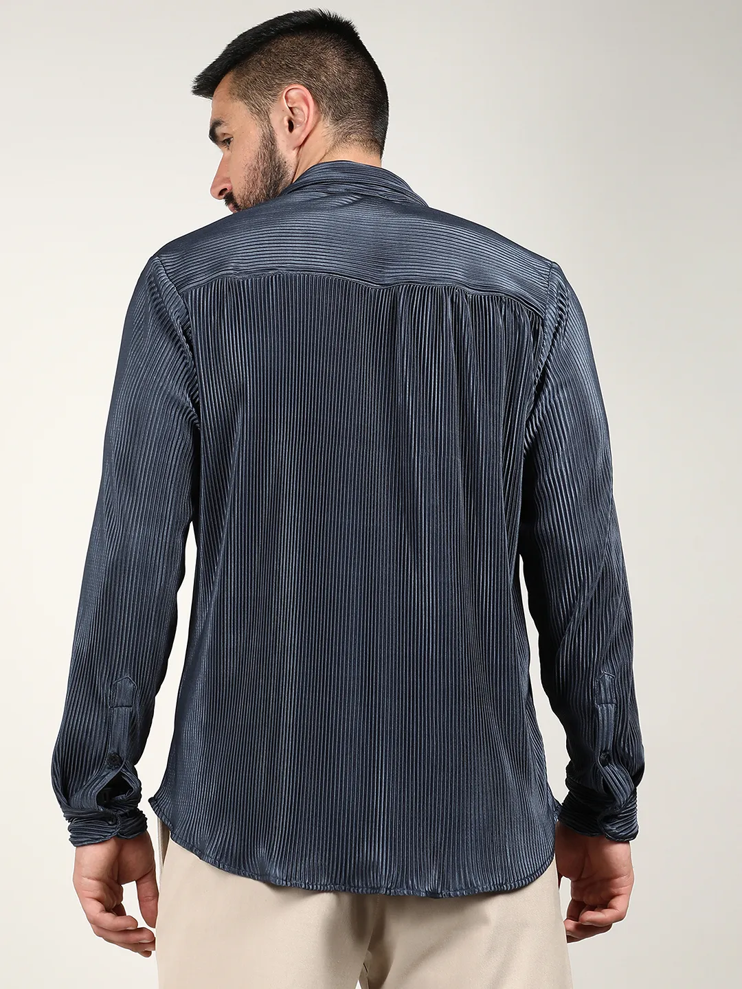Pleat-Creased Shirt - Image 4