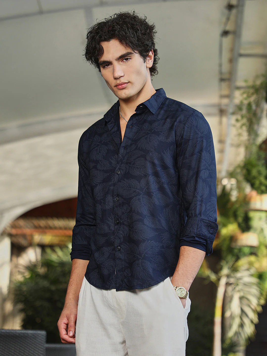 Shadowed Foliage Shirt - Image 3